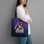 Personalized Melbourne Storm Tote Bag Easter Mascot - Colorful Eggs Cartoon Style
