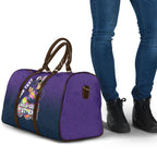 Personalized Melbourne Storm Travel Bag Easter Mascot - Colorful Eggs Cartoon Style