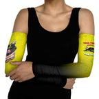 Personalized Penrith Panthers Arm Sleeves Easter Mascot - Colorful Eggs Cartoon Style