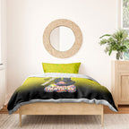 Personalized Penrith Panthers Bedding Set Easter Mascot - Colorful Eggs Cartoon Style