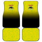 Personalized Penrith Panthers Car Mats Easter Mascot - Colorful Eggs Cartoon Style