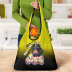 Personalized Penrith Panthers Grocery Bag Easter Mascot - Colorful Eggs Cartoon Style