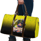 Personalized Penrith Panthers Travel Bag Easter Mascot - Colorful Eggs Cartoon Style