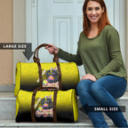 Personalized Penrith Panthers Travel Bag Easter Mascot - Colorful Eggs Cartoon Style