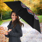 Personalized Penrith Panthers Umbrella Easter Mascot - Colorful Eggs Cartoon Style
