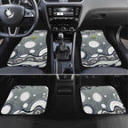 North Queensland Cowboys Car Mats Aboriginal Dot Pattern - Rugby Mascot Heritage Pride