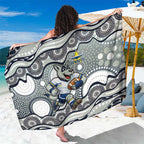 North Queensland Cowboys Sarong Aboriginal Dot Pattern - Rugby Mascot Heritage Pride