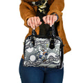 North Queensland Cowboys Shoulder Handbag Aboriginal Dot Pattern - Rugby Mascot Heritage Pride