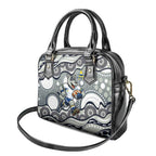 North Queensland Cowboys Shoulder Handbag Aboriginal Dot Pattern - Rugby Mascot Heritage Pride