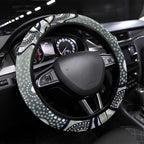North Queensland Cowboys Steering Wheel Cover Aboriginal Dot Pattern - Rugby Mascot Heritage Pride