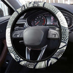 North Queensland Cowboys Steering Wheel Cover Aboriginal Dot Pattern - Rugby Mascot Heritage Pride