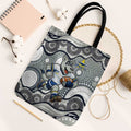 North Queensland Cowboys Tote Bag Aboriginal Dot Pattern - Rugby Mascot Heritage Pride