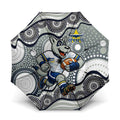 North Queensland Cowboys Umbrella Aboriginal Dot Pattern - Rugby Mascot Heritage Pride