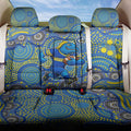 Parramatta Eels Back Car Seat Cover Aboriginal Dot Pattern - Rugby Mascot Heritage Pride