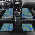 Parramatta Eels Car Mats Aboriginal Dot Pattern - Rugby Mascot Heritage Pride