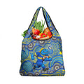 Parramatta Eels Grocery Bag Aboriginal Dot Pattern - Rugby Mascot Heritage Pride