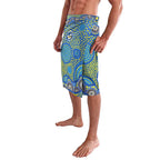 Parramatta Eels Lavalava Aboriginal Dot Pattern - Rugby Mascot Heritage Pride