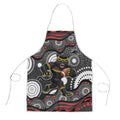 Penrith Panthers Apron Aboriginal Dot Pattern - Rugby Mascot Heritage Pride