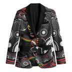 Penrith Panthers Blazer Aboriginal Dot Pattern - Rugby Mascot Heritage Pride