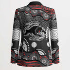 Penrith Panthers Blazer Aboriginal Dot Pattern - Rugby Mascot Heritage Pride