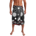 Penrith Panthers Lavalava Aboriginal Dot Pattern - Rugby Mascot Heritage Pride