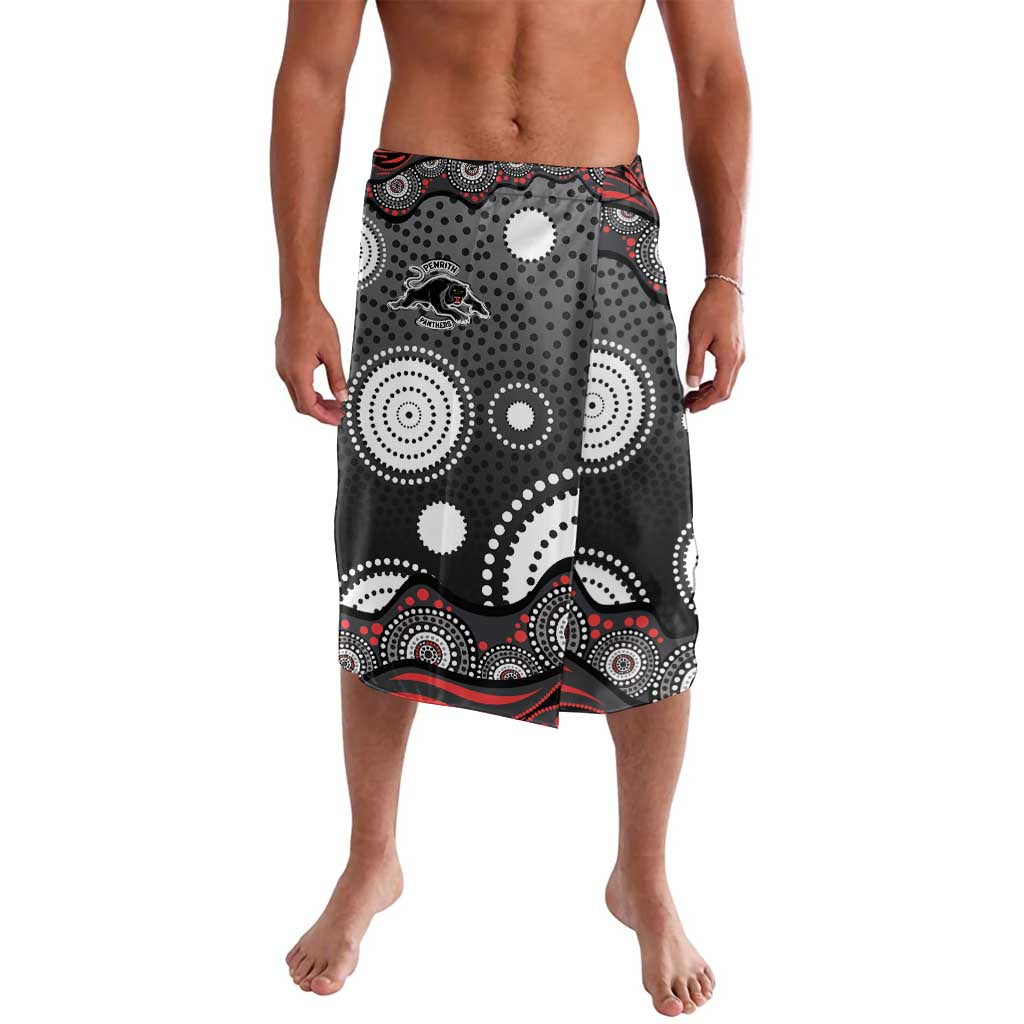 Penrith Panthers Lavalava Aboriginal Dot Pattern - Rugby Mascot Heritage Pride