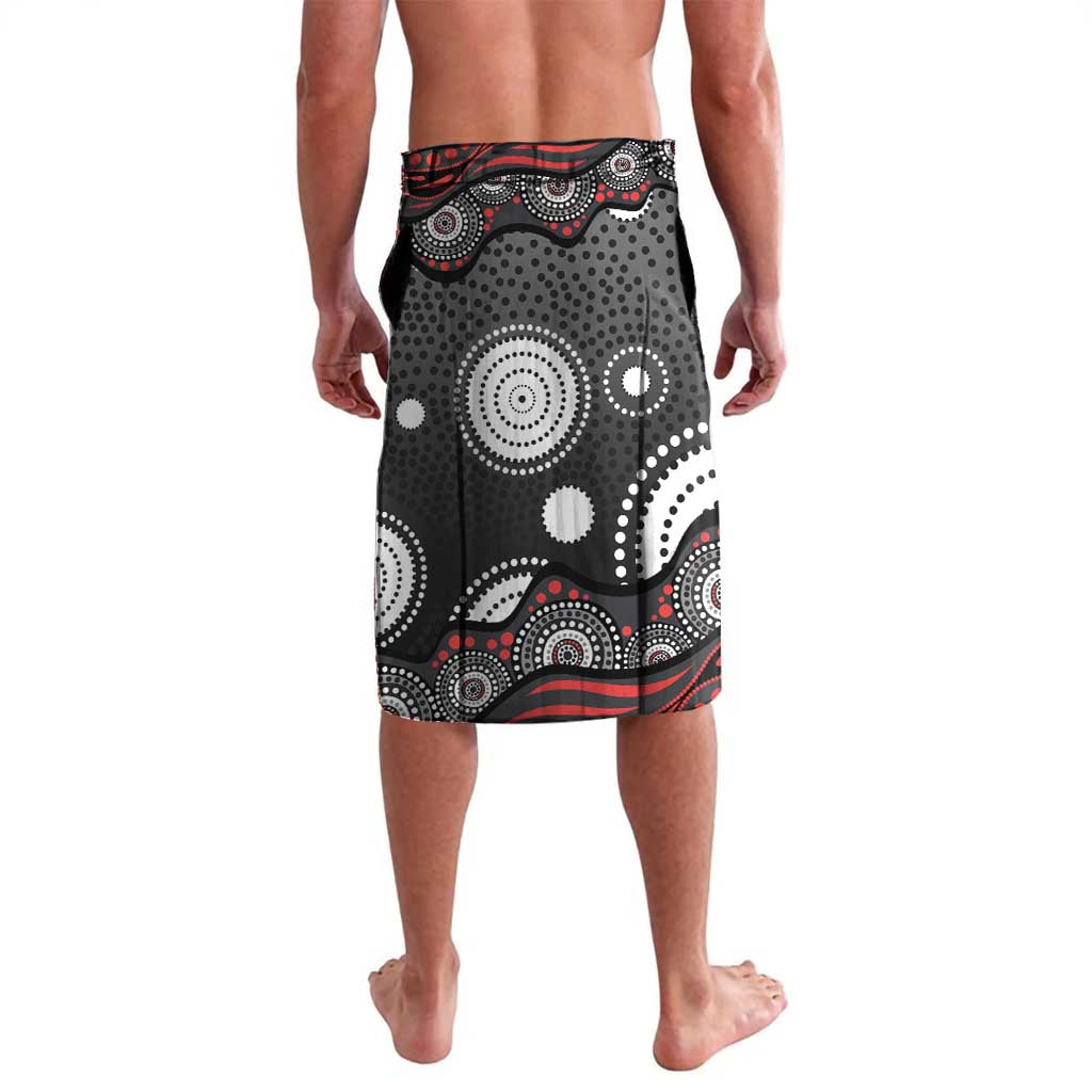 Penrith Panthers Lavalava Aboriginal Dot Pattern - Rugby Mascot Heritage Pride