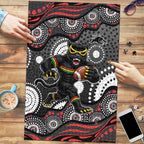 Penrith Panthers Puzzle Aboriginal Dot Pattern - Rugby Mascot Heritage Pride