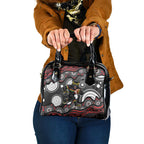 Penrith Panthers Shoulder Handbag Aboriginal Dot Pattern - Rugby Mascot Heritage Pride