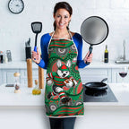South Sydney Rabbitohs Apron Aboriginal Dot Pattern - Rugby Mascot Heritage Pride