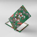 South Sydney Rabbitohs Canvas Wall Art Aboriginal Dot Pattern - Rugby Mascot Heritage Pride
