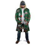 South Sydney Rabbitohs Cloak Aboriginal Dot Pattern - Rugby Mascot Heritage Pride