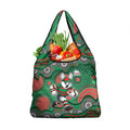 South Sydney Rabbitohs Grocery Bag Aboriginal Dot Pattern - Rugby Mascot Heritage Pride