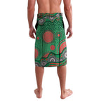 South Sydney Rabbitohs Lavalava Aboriginal Dot Pattern - Rugby Mascot Heritage Pride