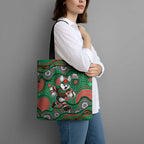 South Sydney Rabbitohs Tote Bag Aboriginal Dot Pattern - Rugby Mascot Heritage Pride
