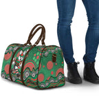 South Sydney Rabbitohs Travel Bag Aboriginal Dot Pattern - Rugby Mascot Heritage Pride