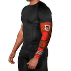 St. George Illawarra Dragons Arm Sleeves Aboriginal Dot Pattern - Rugby Mascot Heritage Pride