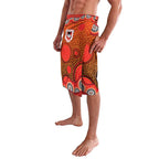 St. George Illawarra Dragons Lavalava Aboriginal Dot Pattern - Rugby Mascot Heritage Pride
