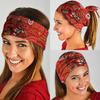 St. George Illawarra Dragons Neck Gaiter Aboriginal Dot Pattern - Rugby Mascot Heritage Pride