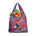 Sydney Roosters Grocery Bag Aboriginal Dot Pattern - Rugby Mascot Heritage Pride