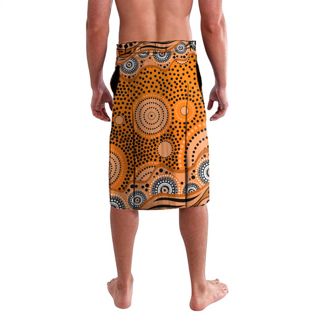 Wests Tigers Lavalava Aboriginal Dot Pattern - Rugby Mascot Heritage Pride