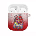 Personalized Dolphins AirPods Case Easter Mascot - Colorful Eggs Cartoon Style