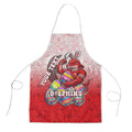 Personalized Dolphins Apron Easter Mascot - Colorful Eggs Cartoon Style