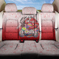 Personalized Dolphins Back Car Seat Cover Easter Mascot - Colorful Eggs Cartoon Style