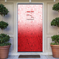 Personalized Dolphins Door Cover Easter Mascot - Colorful Eggs Cartoon Style