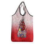 Personalized Dolphins Grocery Bag Easter Mascot - Colorful Eggs Cartoon Style