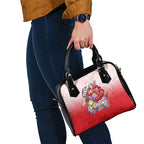 Personalized Dolphins Shoulder Handbag Easter Mascot - Colorful Eggs Cartoon Style