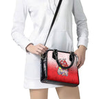 Personalized Dolphins Shoulder Handbag Easter Mascot - Colorful Eggs Cartoon Style