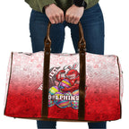 Personalized Dolphins Travel Bag Easter Mascot - Colorful Eggs Cartoon Style