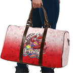 Personalized Dolphins Travel Bag Easter Mascot - Colorful Eggs Cartoon Style